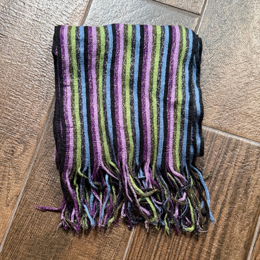 Striped Multicolor Scarf